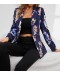 VINTAGE PRINTED FLORAL BLAZER